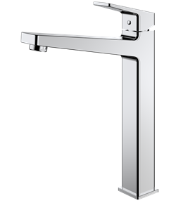 Высокий смеситель для раковины Raglo R30.15 хром 43135 - фото 235734