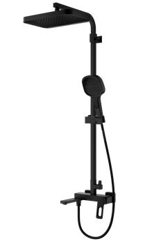 Душевая система Raglo R51.24.06 черная матовая 43172 - фото 235899