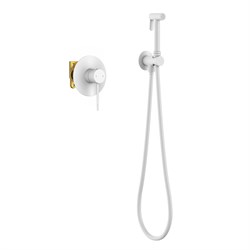 Гигиенический душ скрытого монтажа Timo Saona 2389/16SM Белый матовый 43350 - фото 236955