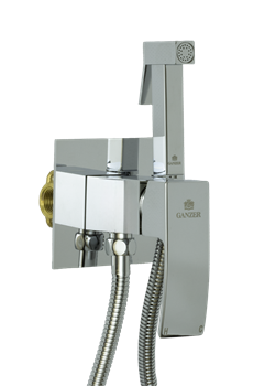Гигиенический душ скрытого монтажа GANZER AUGUST GZ44057 хром 43556 - фото 240895