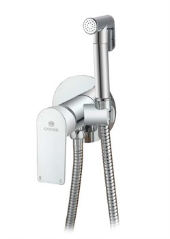 Гигиенический душ скрытого монтажа Ganzer GZ21057 хром 43560 - фото 240922