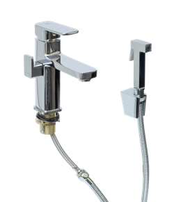 Смеситель для раковины с гигиеническим душем  GANZER STEFAN GZ 12053 хром 17241 - фото 241039