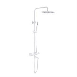 Душевая система с термостатом Timo Saona SX-2380/16 Белый матовый 43665 - фото 242941