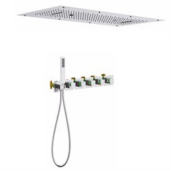 Душевая система скрытого монтажа с термостатом Timo Petruma SX-5329/00SM Хром 43710 - фото 243803