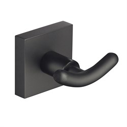 Крючок двойной Timo Selene 12012/03 черный матовый 43874 - фото 245906