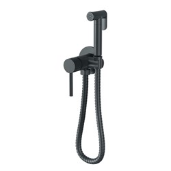 Гигиенический душ скрытого монтажа Bronze de Luxe SCANDI 701B черный матовый 43962 - фото 246582
