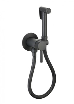 Гигиенический душ скрытого монтажа Ceramalux KRS/001 черный матовый 43975 - фото 246650