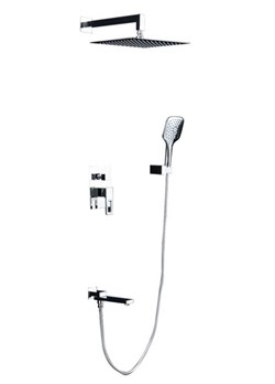 Душевая система скрытого монтажа GAPPO Futura G17 G7117-10 хром 43999 - фото 247188