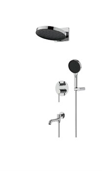 Душевая система скрытого монтажа GAPPO G7106 хром 44015 - фото 247985