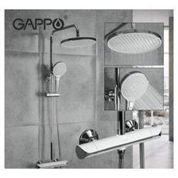 Душевая система с термостатом GAPPO G2403-48 белый/хром 39868 - фото 248865