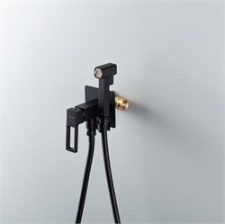 Гигиенический душ скрытого монтажа GAPPO G7217-16 черный матовый 44067 - фото 249680