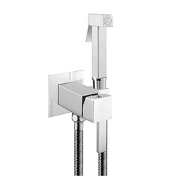 Гигиенический душ со встраиваемым смесителем Giulini Shut off FSH25/S хром 44074 - фото 249767