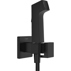 Гигиенический душ скрытого монтажа Hansgrohe Bidette E 29233670/29235180 черный матовый 44077 - фото 249795