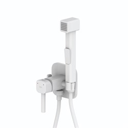 Гигиенический душ скрытого монтажа IDDIS Axes 004WTS0i08 белый матовый 44086 - фото 249843