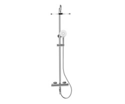 Душевая система с термостатом Bronze de luxe SCANDI 11060C  хром 44183 - фото 250991