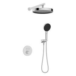 Душевая система скрытого монтажа  с термостатом KAISER Sano 08277 хром 44658
