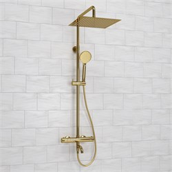 Душевая система с термостатом Wasserkraft Thermo A188.261.207.PG глянцевое золото 44764