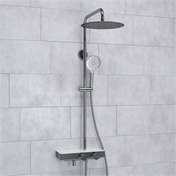 Душевая система с термостатом Wasserkraft Thermo A113.116.127.CH хром 44791