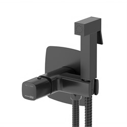 Гигиенический душ скрытого монтажа WasserKraft Nuthe 9138 черный матовый 44831