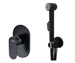 Гигиенический душ скрытого монтажа Wasserkraft Elbe A7451.083.236.081 черный матовый 44832