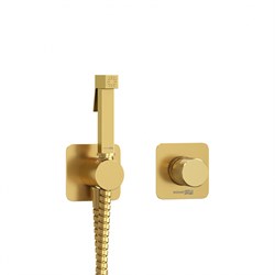 Гигиенический душ скрытого монтажа WasserKRAFT Schunter A8251.285.237.213 золото матовое 44840