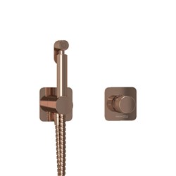 Гигиенический душ скрытого монтажа WasserKRAFT Paar A8851.290.292.335 розовое золото 44843