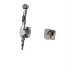 Гигиенический душ скрытого монтажа WasserKRAFT Tauber A6451.275.360.092 никель 44852