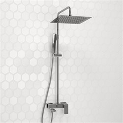 Душевая система со смесителем Wasserkraft A177.118.103.010.CH хром 44854