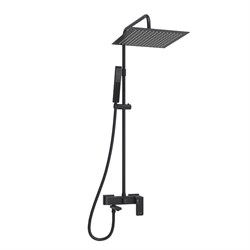 Душевая система со смесителем Wasserkraft Abens A277.162.218.BM черная матовая 44865