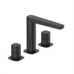 Встраиваемый смеситель для раковины Wasserkraft Nuthe 9135 черный матовый 44894