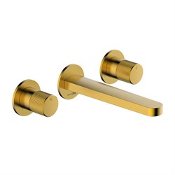 Смеситель для раковины скрытого монтажа WasserKraft Schunter 8245 золото матовое 44904