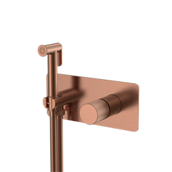 Гигиенический душ скрытого монтажа Boheme STICK BRUSHED BRONZE 127-BRB.3 брашированная бронза 44952