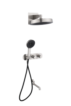 Душевая система скрытого монтажа BesserKraft B.505.01NK никель 44996