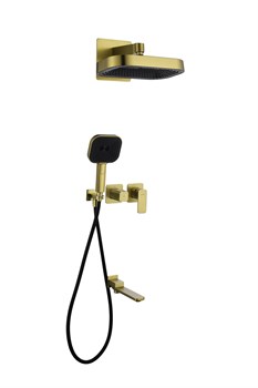 Душевая система скрытого монтажа BesserKraft B.600.01MG золото матовое 45000
