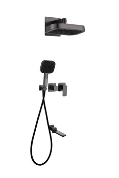 Душевая система скрытого монтажа BesserKraft B.600.01GR графит 45001