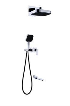 Душевая система скрытого монтажа BesserKraft B.600.01 хром 45003