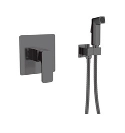 Гигиенический душ скрытого монтажа ViEiR V113551-G графит 45064