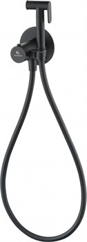 Гигиенический душ скрытого монтажа с термостатом GROCENBERG GB009BL черный матовый 45144