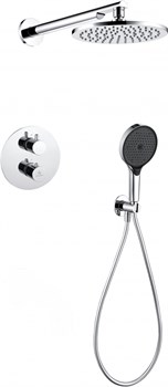 Душевая система скрытого монтажа с термостатом Grocenberg GB5093CR хром 45157