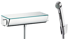 Гигиенический душ с термостатом настенным Hansgrohe Ecostat Select 13161000 13161000 - фото 68287