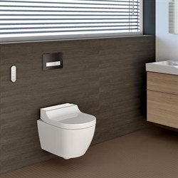 Унитаз-биде с выдвижным феном для осушки интимных зон GEBERIT AquaClean Tuma 146.294.11.1 146.294.11.1 - фото 70860