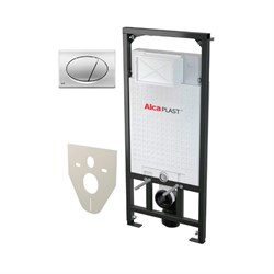 Инсталляция для унитаза AlcaPlast Sadromodul 4 в 1 A101/1200-4:1 SET M71 с кнопкой A101/1200-4:1 SET M71 - фото 76050
