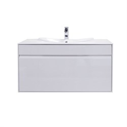 Тумба с раковиной Roca Laks 100 белый ZRU9302797+327207000 ZRU9302797 - фото 89106