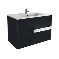 Тумба с раковиной Roca Victoria Nord 80 Black Edition ZRU9000097+32799C000 ZRU9000097 - фото 89116
