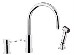 Смесители для кухни с выдвижным изливом Remer MINIMAL N48 332EU N48 332EU - фото 90249