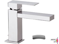 Смеситель для раковины с подсветкой Remer Q-AMBIENT QA 10 Италия QA 10 - фото 91077