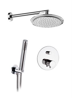 Душевая система с термостатом Remer MINIMAL THERMO NT09S02 NT09S02 - фото 91526