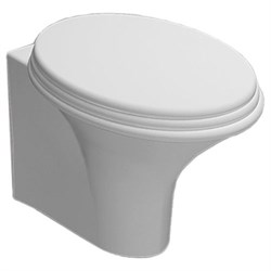 Унитаз приставной Hatria Sculture YXZ3 с крышкой YXZ3/Y0I5 - фото 91968