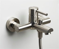 Смеситель для ванны Wasserkraft Wern 4201 матовый хром SM4201 - фото 95298