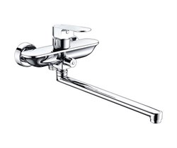 Смеситель для ванны Wasserkraft Dinkel 5802L хром SM5802L - фото 95486
